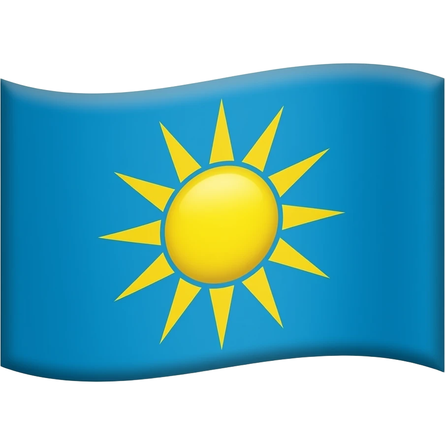 پرچم شیرو خورشید emoji