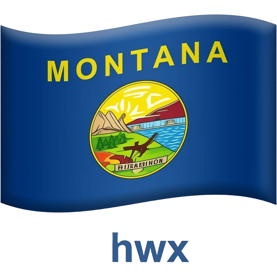 Montana Flag emoji