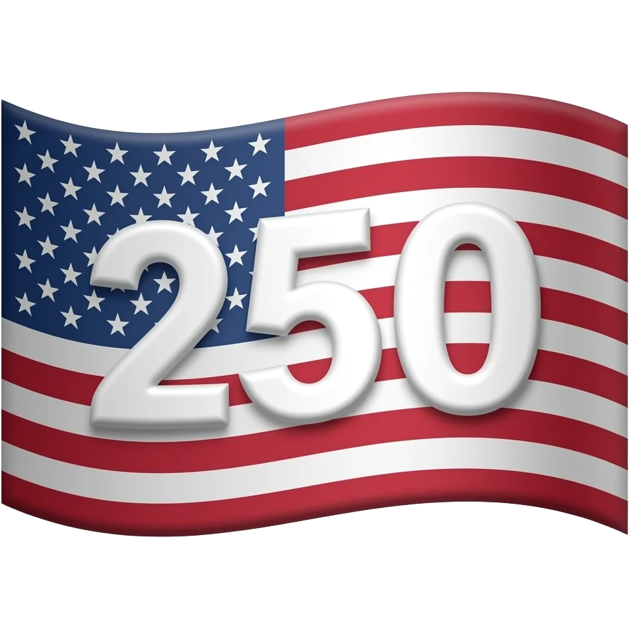 America 250 emoji
