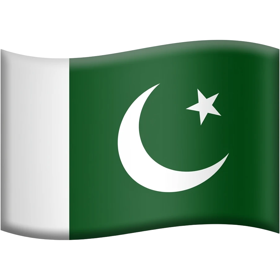 Make the pakistan flag emoji