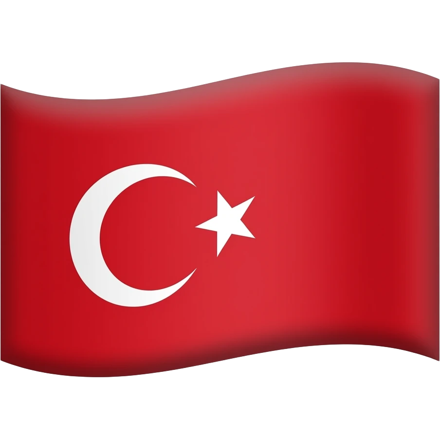 Osmanlı imparatorluğu bayrağı emoji