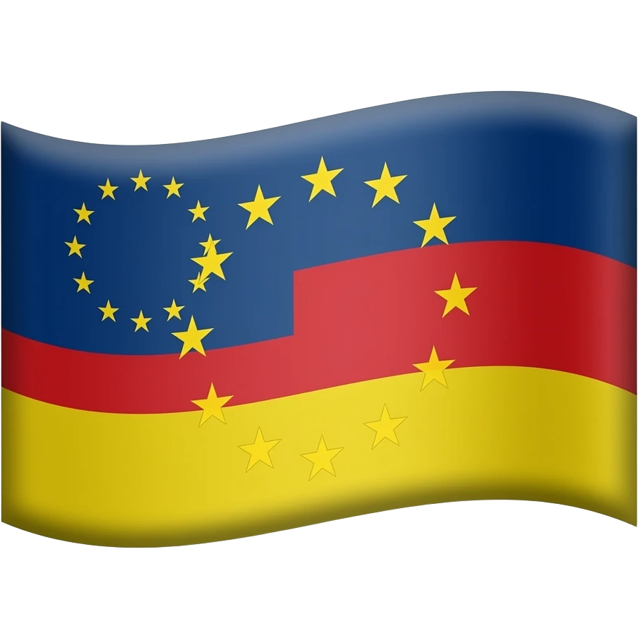 Avrupa hun devleti bayrağı emoji