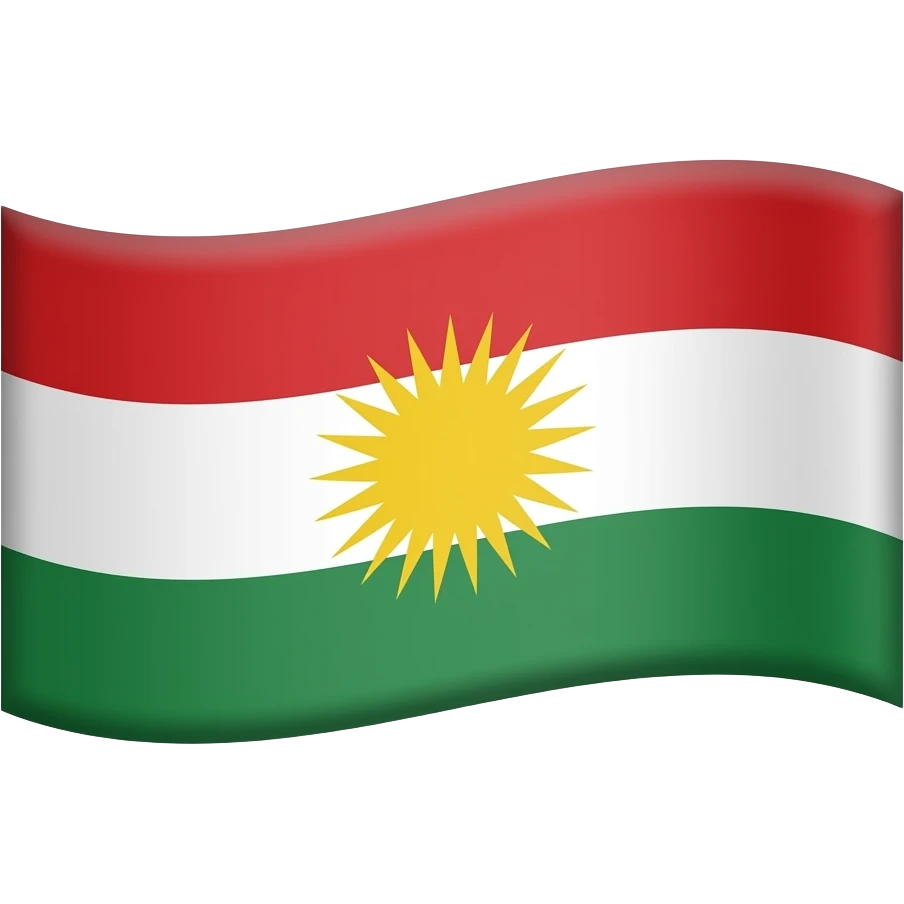 Kurdistan flag emoji
