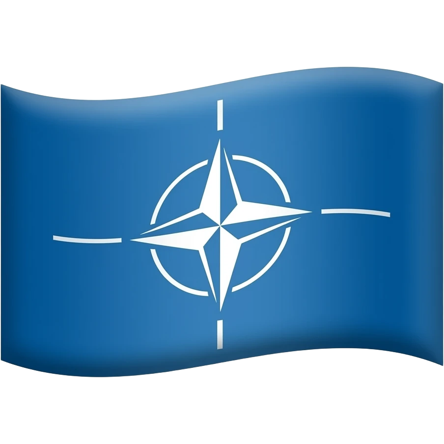 Créame el emoji de bandera de la OTAN, emoji tipo 🇸🇷 emoji