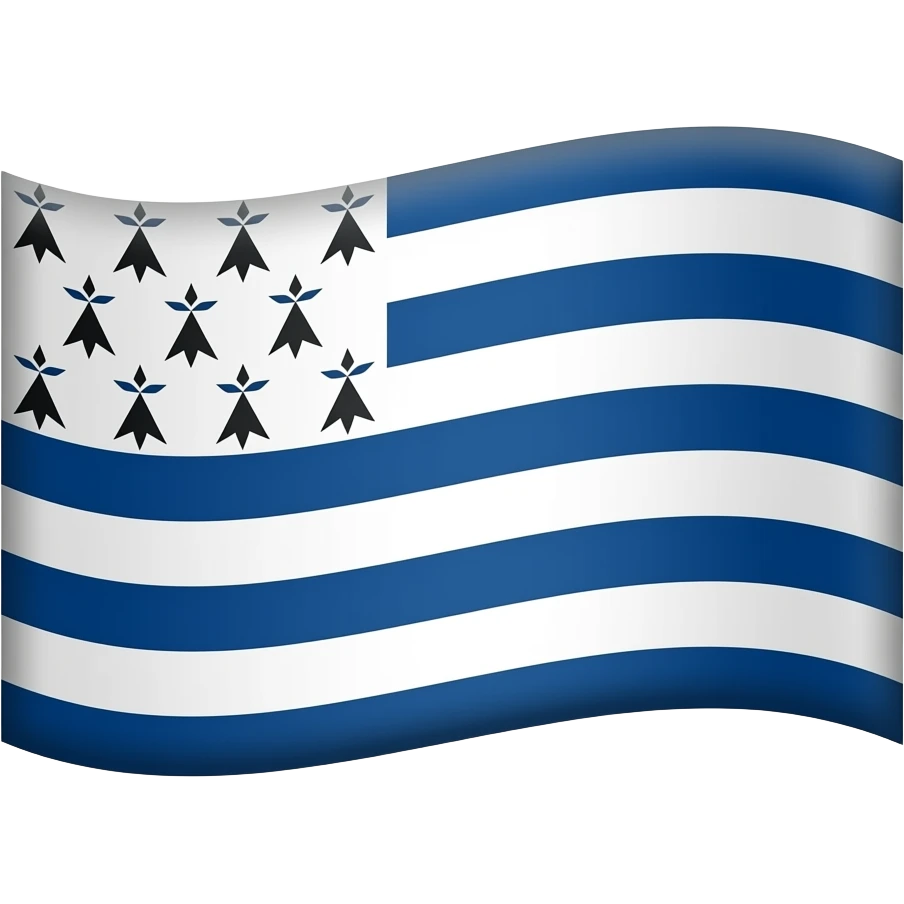 Orange breton flag emoji