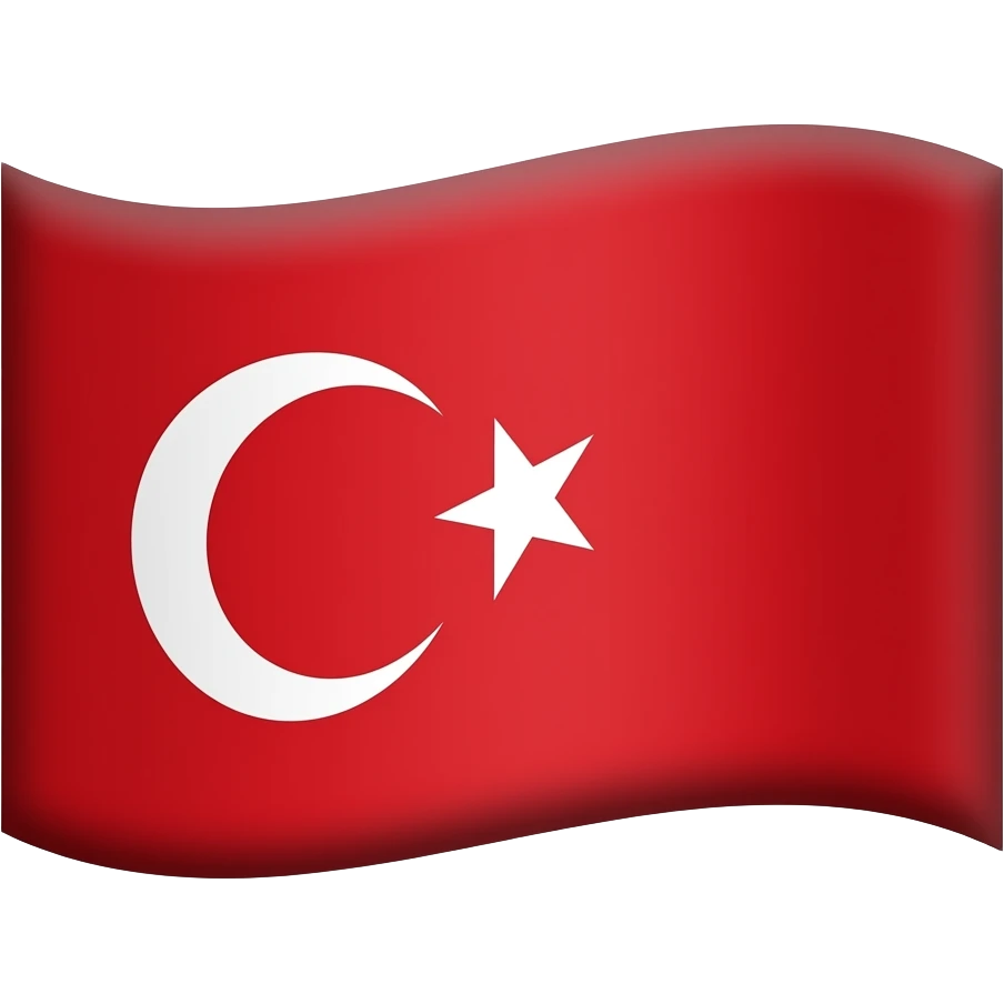 Türk bayrağı emoji