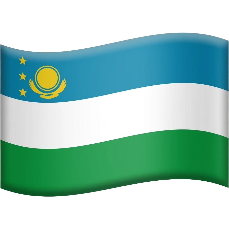 Флаг республики Бурятия emoji