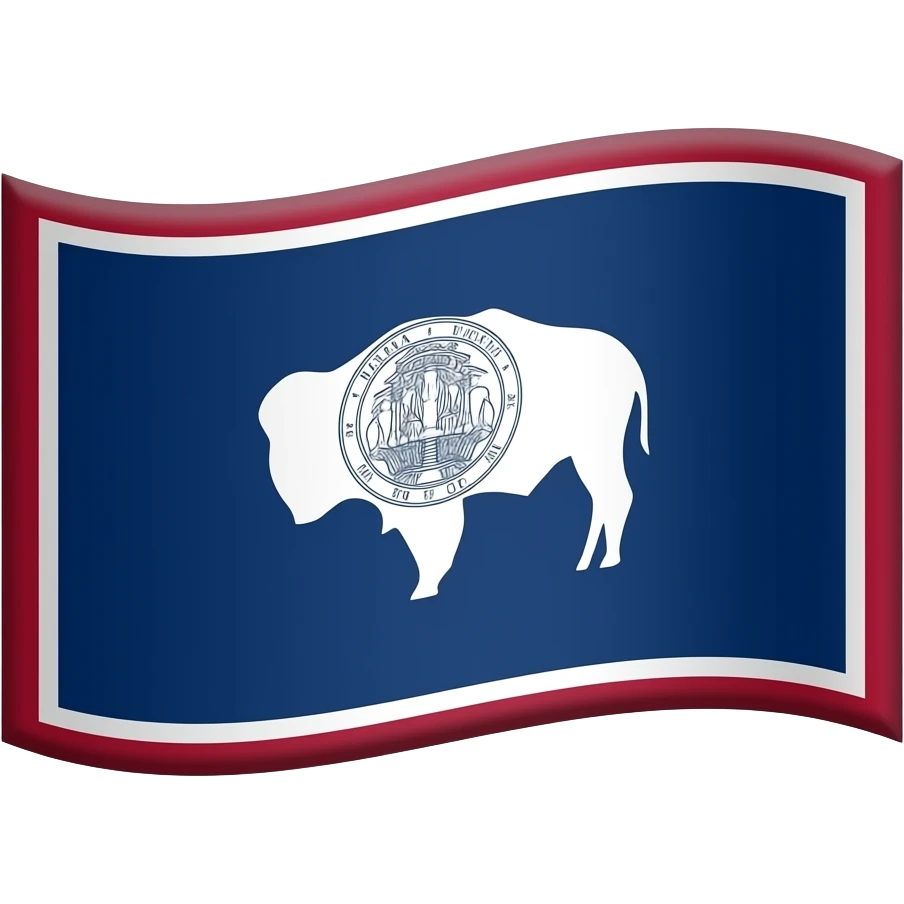 wyoming flag emoji