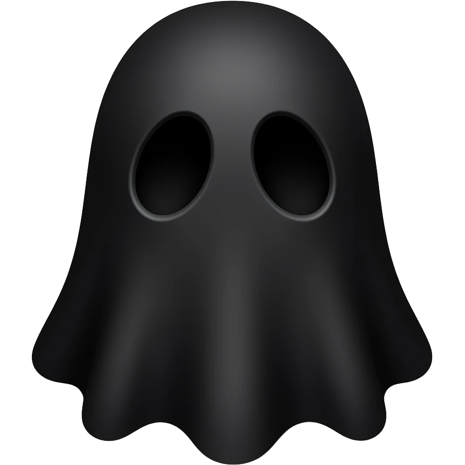 شبح سیاه emoji