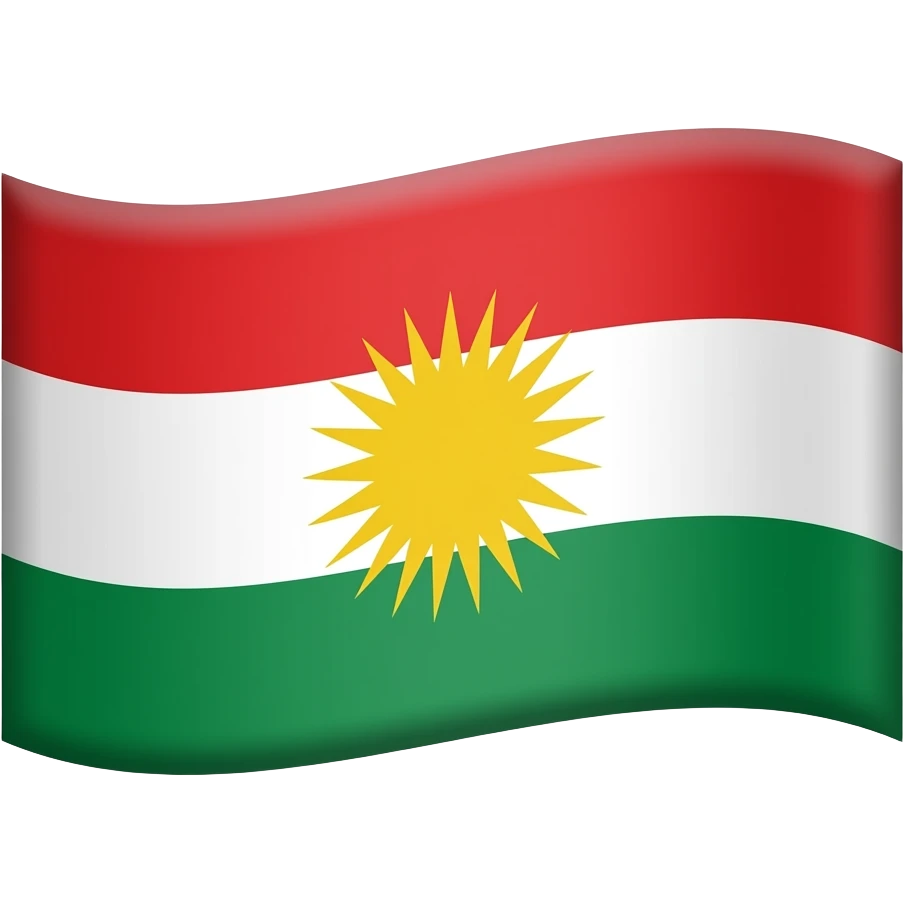Kurdistan flag emoji