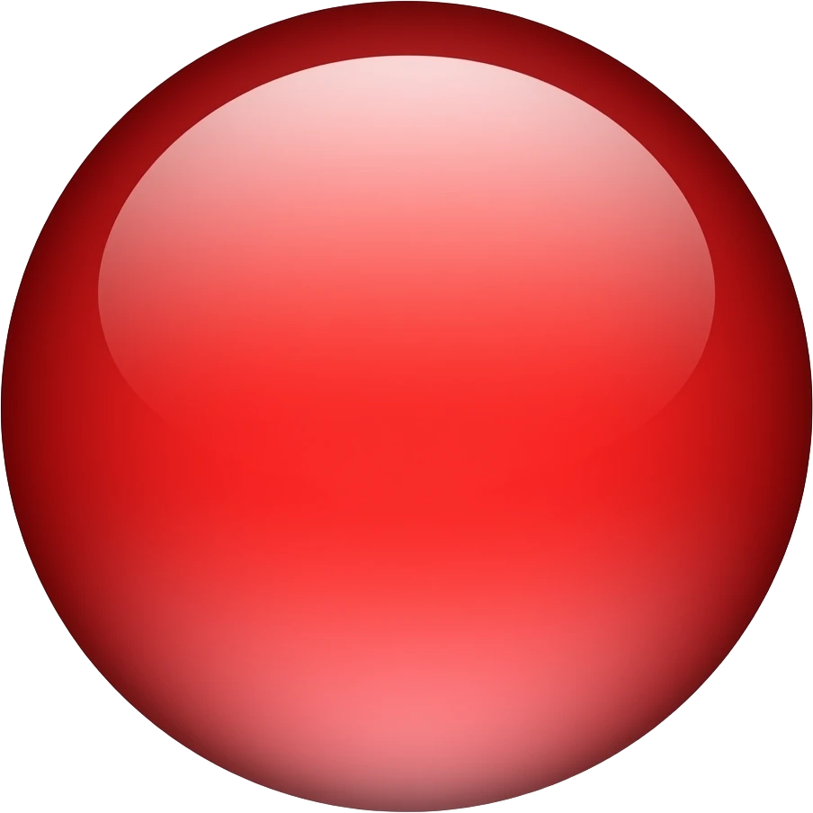 a red dot emoji