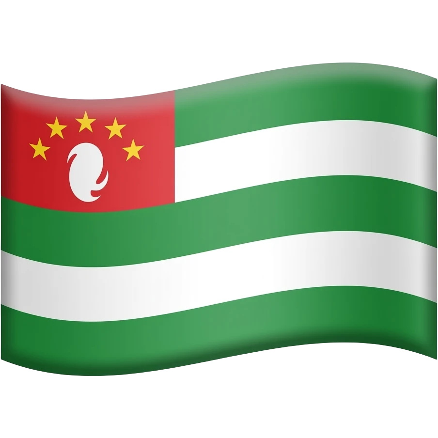 Флаг абхазии emoji
