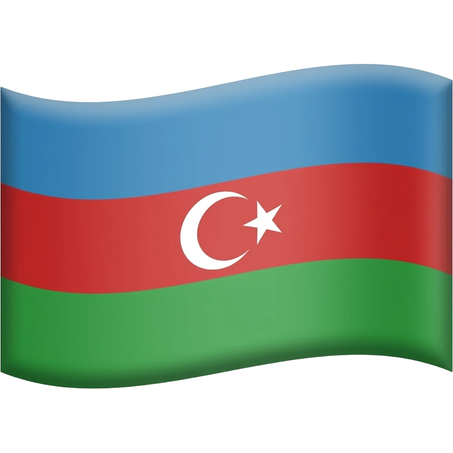 Лезгинский флаг emoji