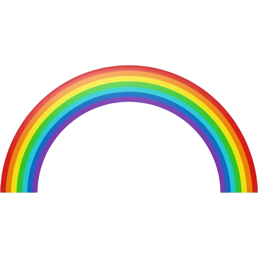Rainbow emoji