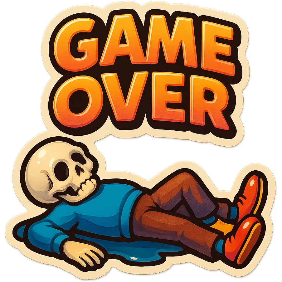 man died emoji
