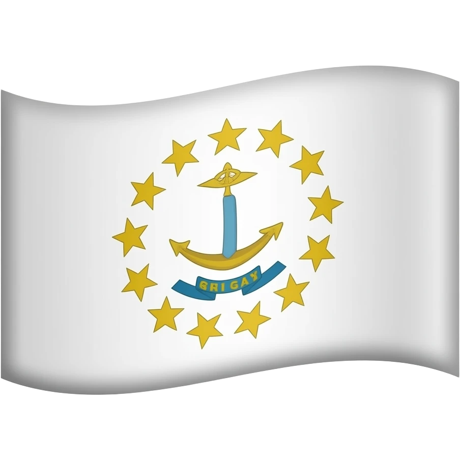 Rhode island flag emoji