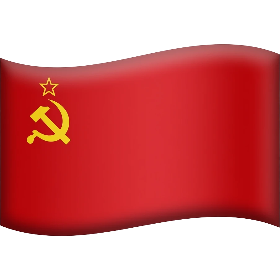 Soviet Union flag emoji