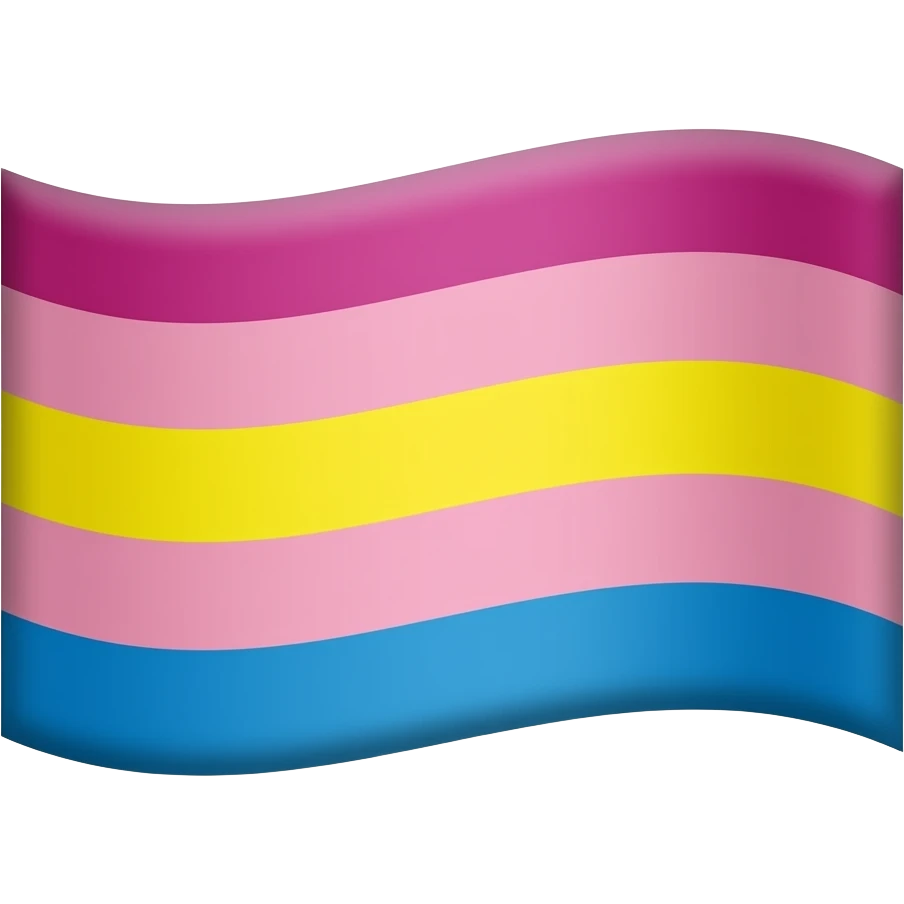 Pansexual flag emoji