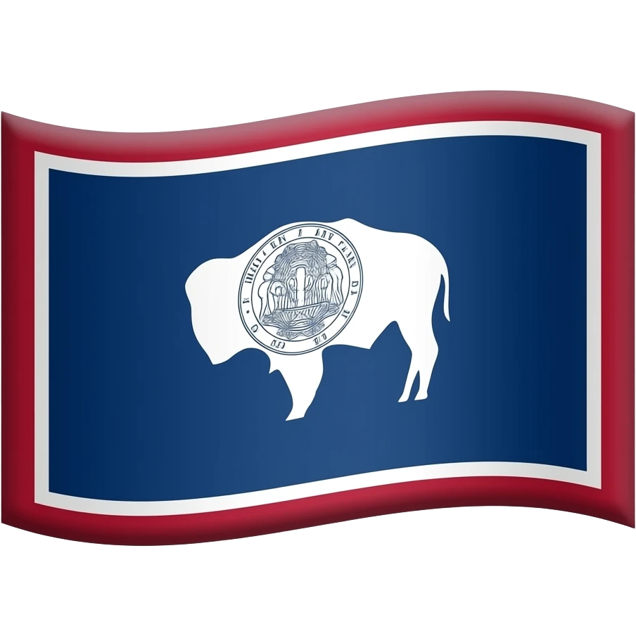 Wyomang Flag Emoji emoji