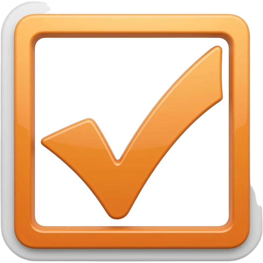 Can you generate a good symbol in orange emoji