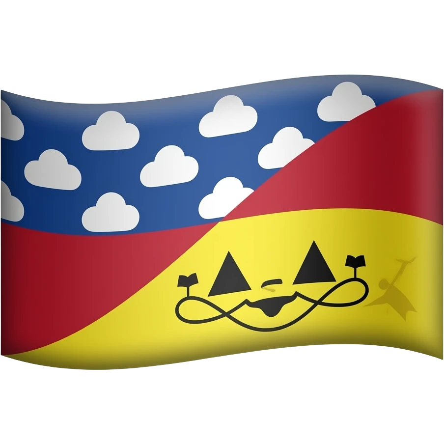 Drapeau Alsace emoji