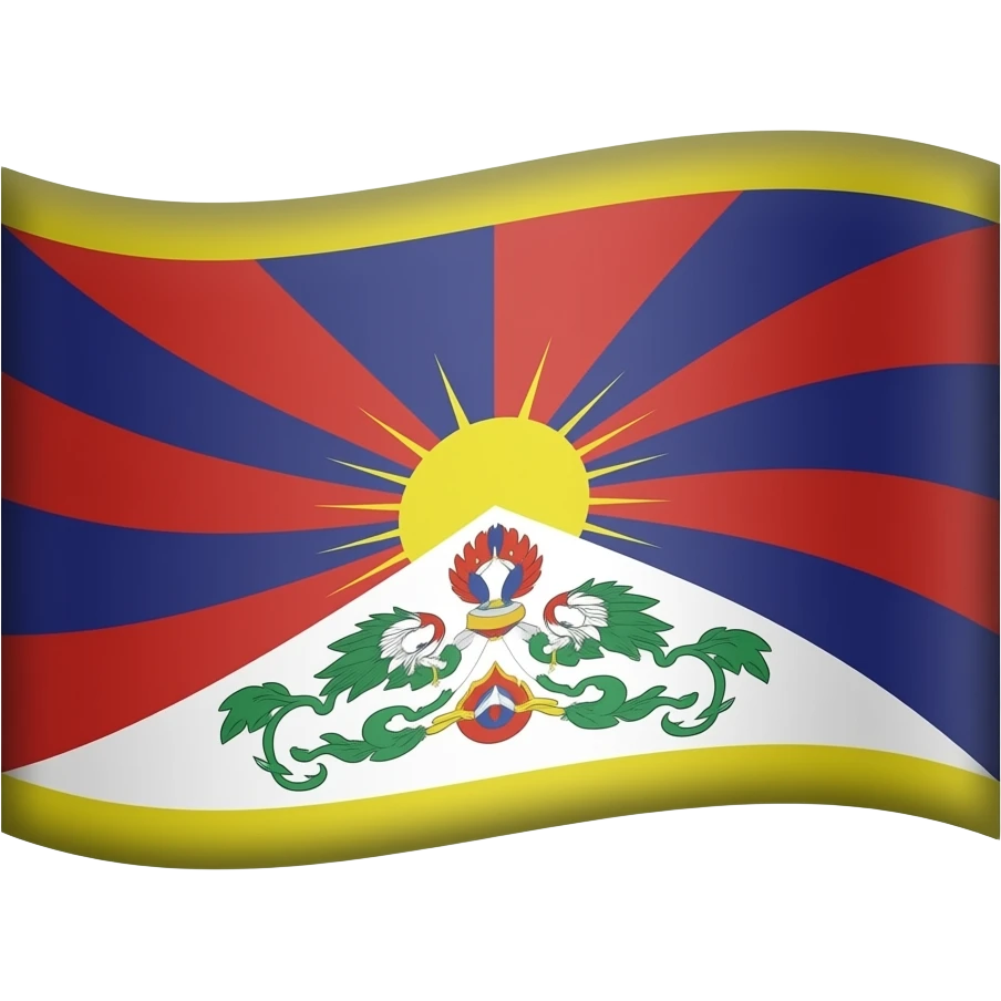 Tibet flag emoji