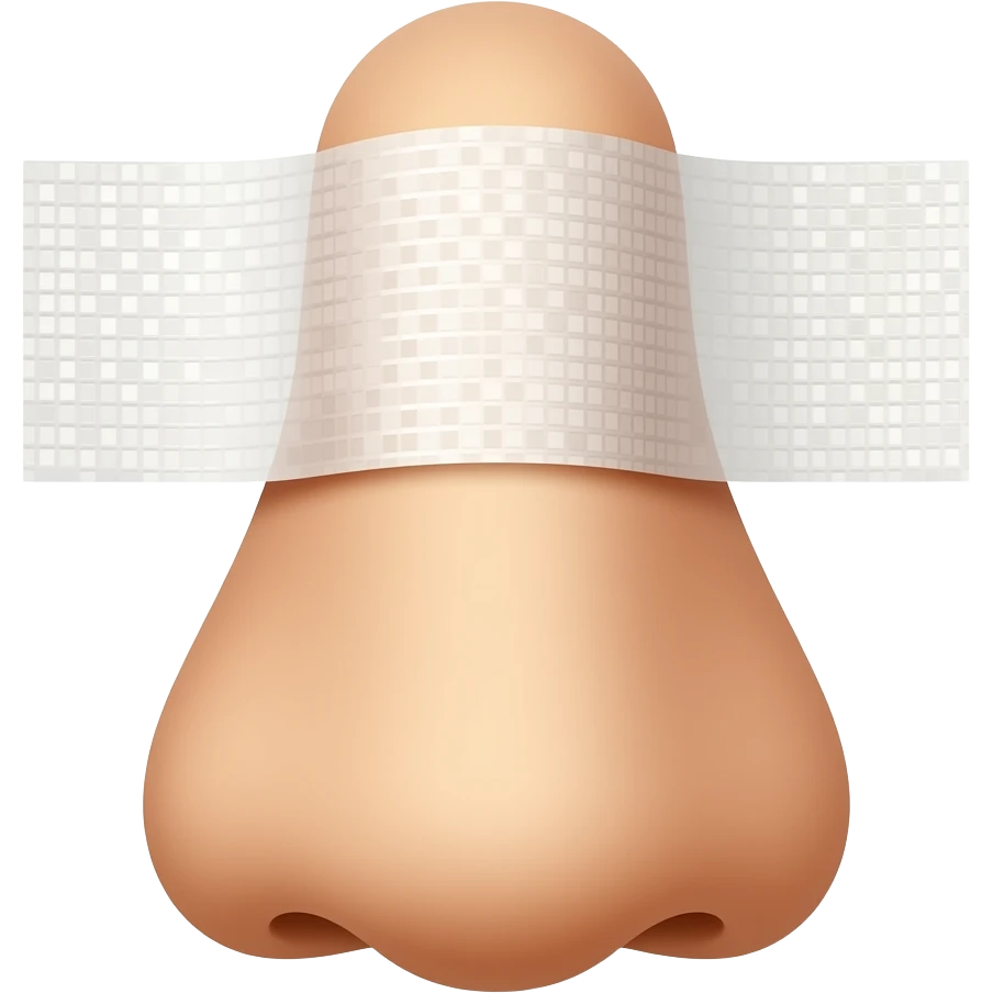 nose tape emoji