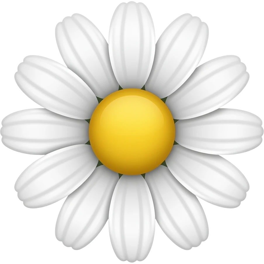 one daisy emoji