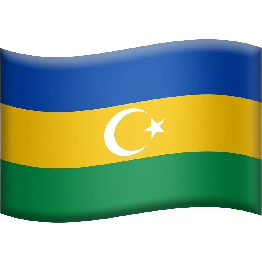 Лезгинский флаг emoji