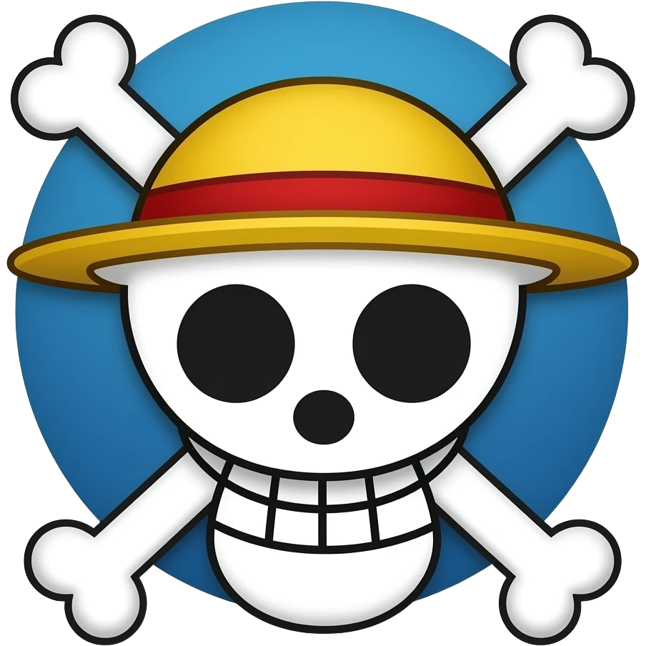 Luffy logo emoji