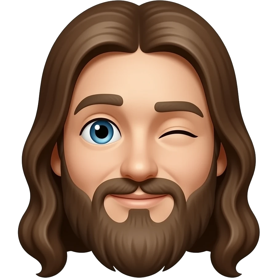 God winking emoji