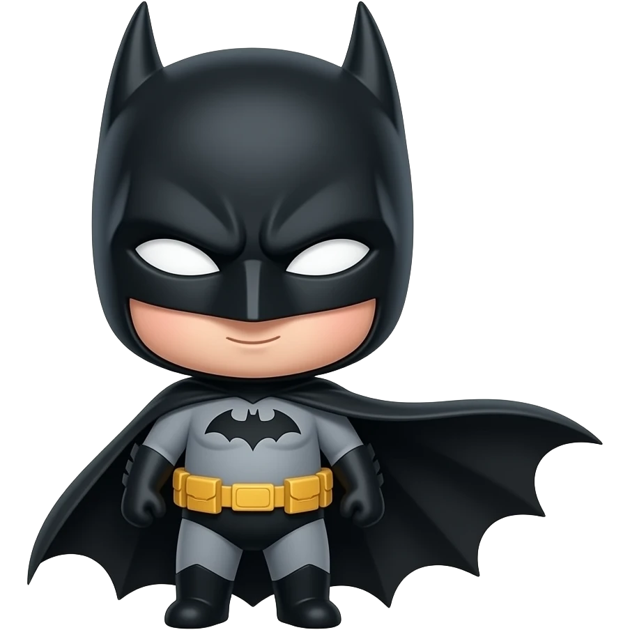 A cute batman emoji
