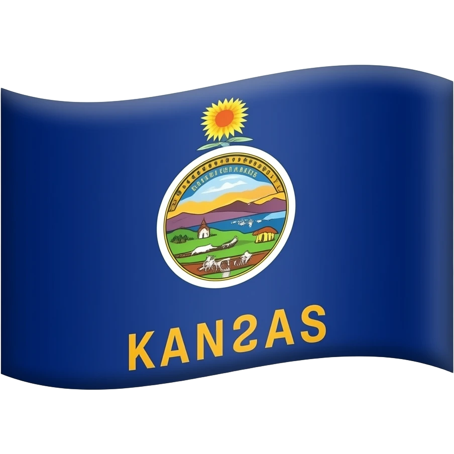 Kansas flag emoji emoji
