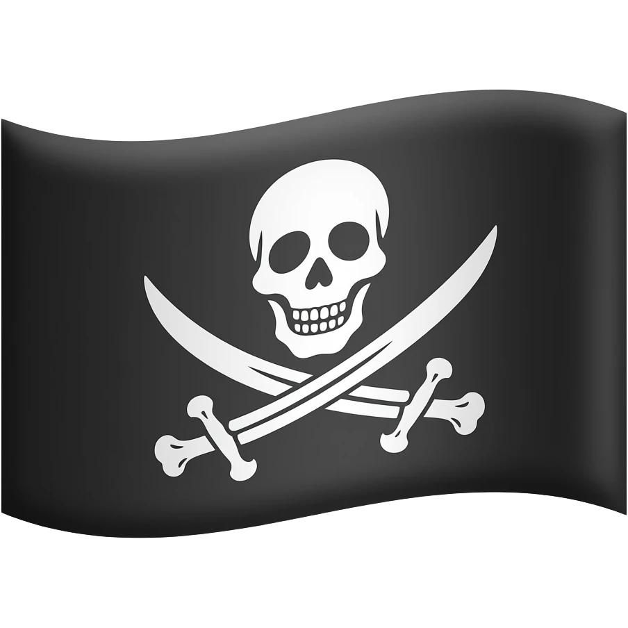 pirate flag emoji