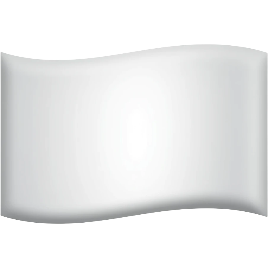 White flag with rectangle on it emoji
