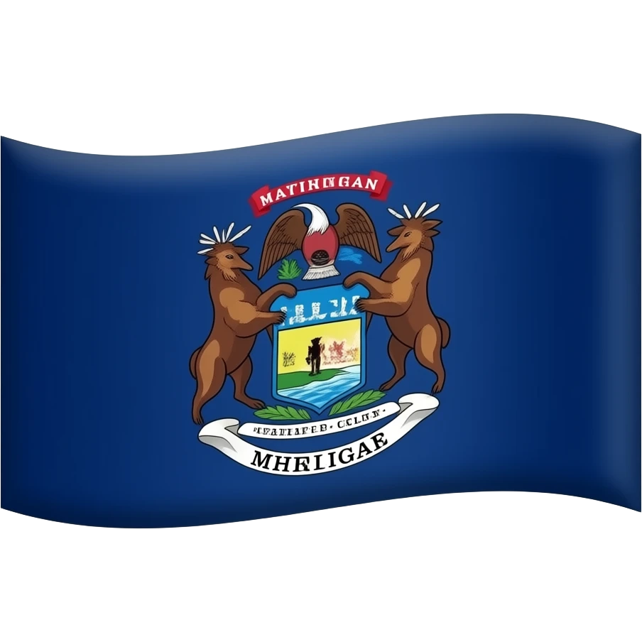 michigan flag emoji