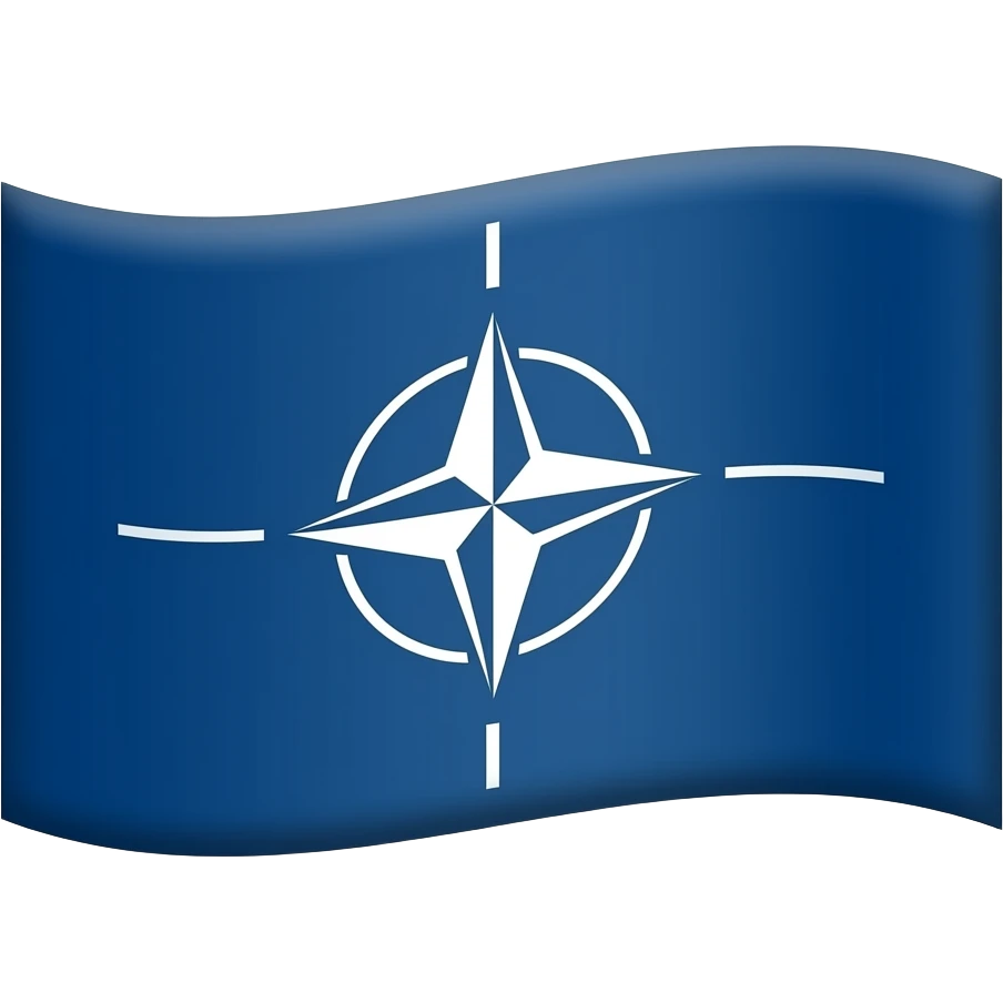 Créame el emoji de bandera de la OTAN, emoji tipo 🇸🇷 emoji