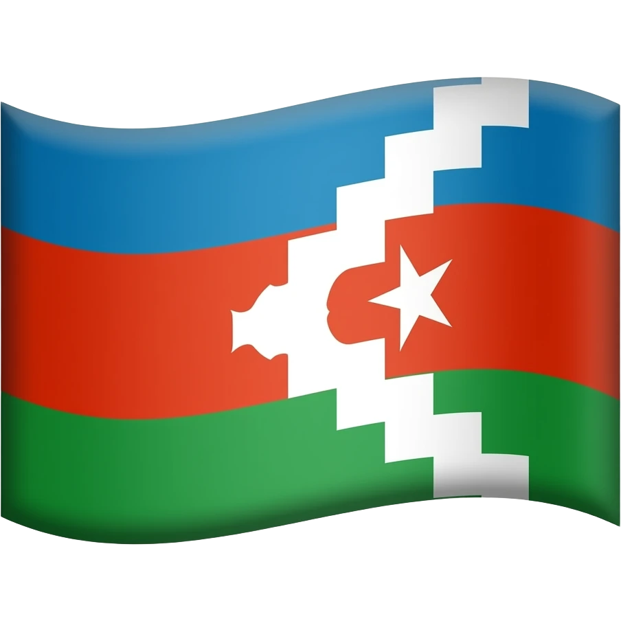 Artsakh emoji flag emoji