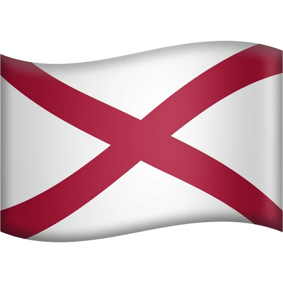Alabama flag emoji emoji