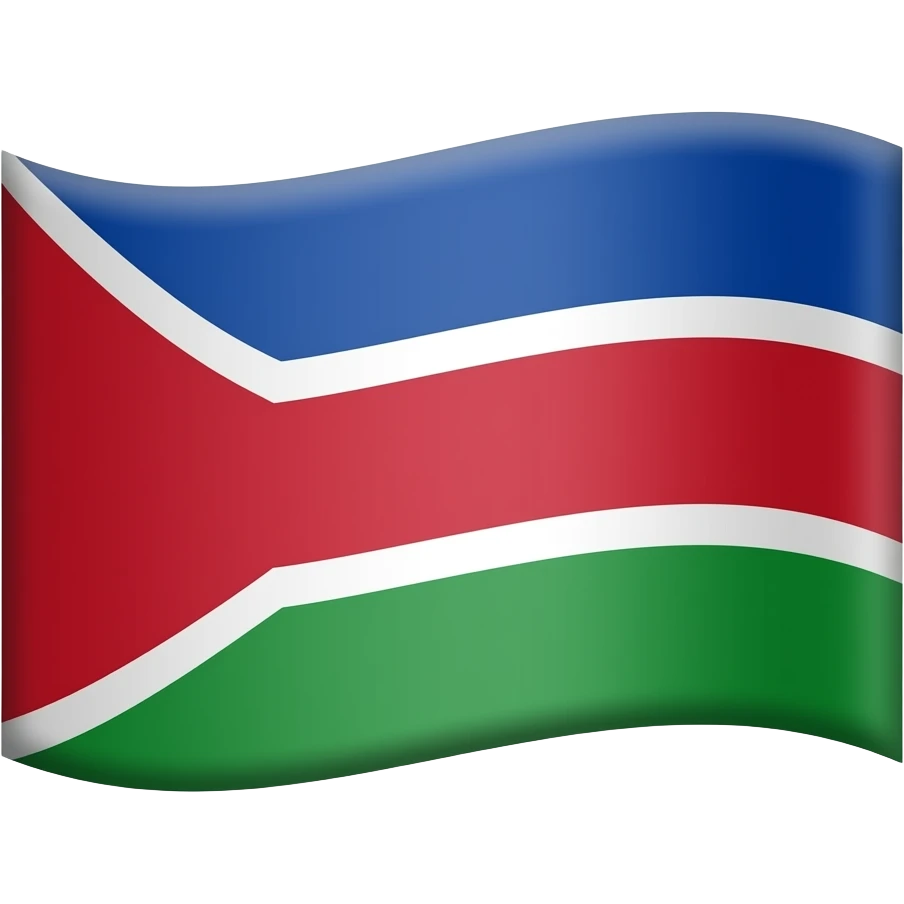 Gitan drapeu bleu rouge vert pays emoji