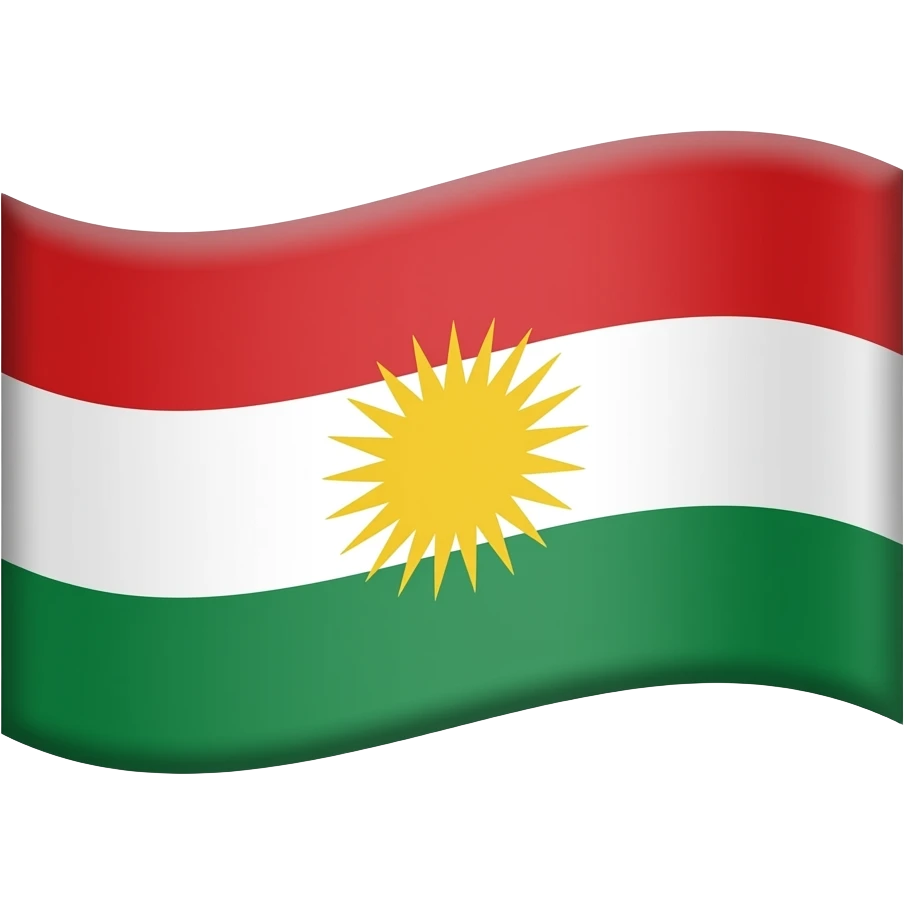 Kurdistan flag emoji