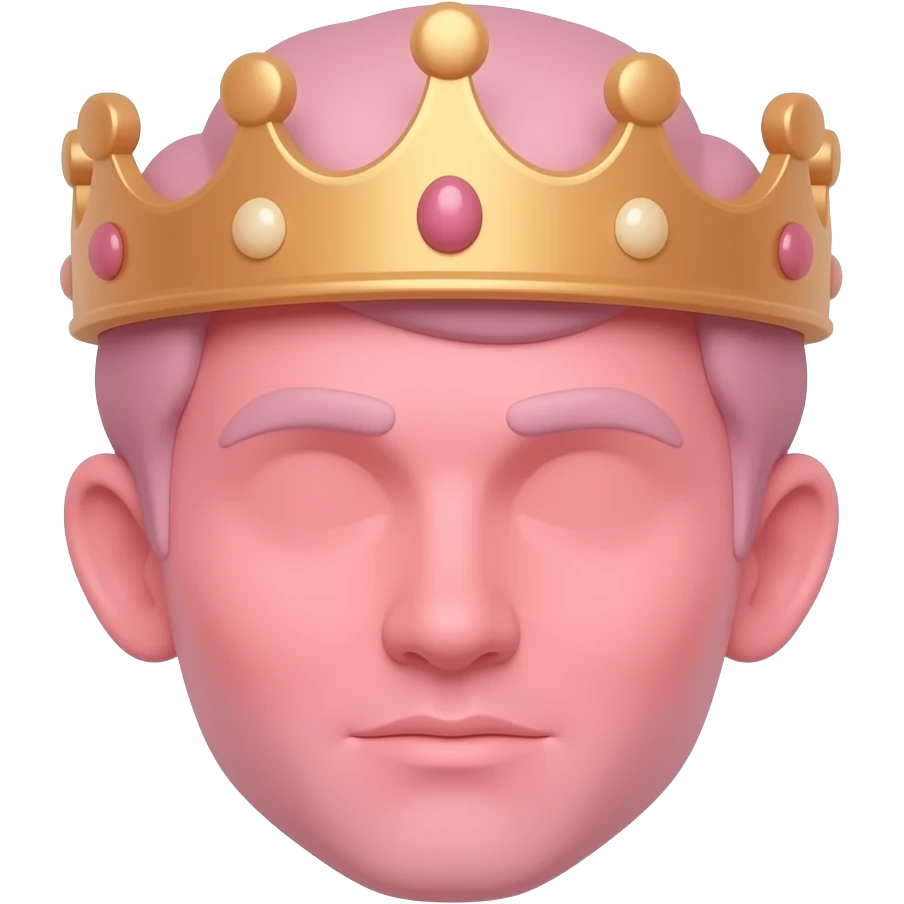 principe rosa pero no le pongas ojos, que no haya ojos emoji
