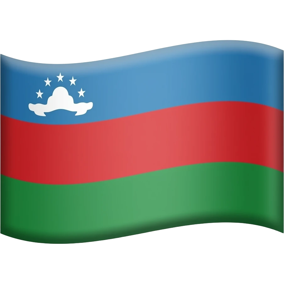 Dagestan flag emoji
