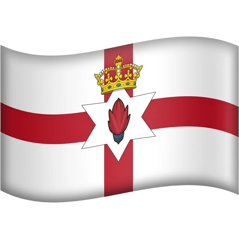 Create Northern Ireland flag emoji