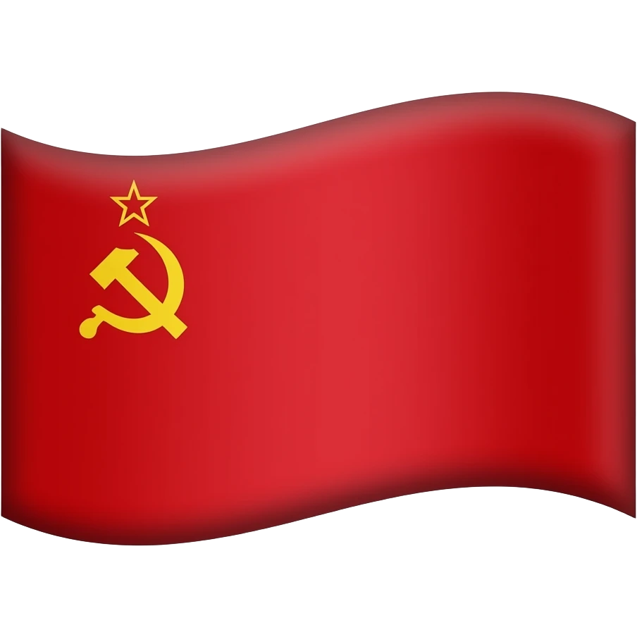 Soviet Union flag emoji