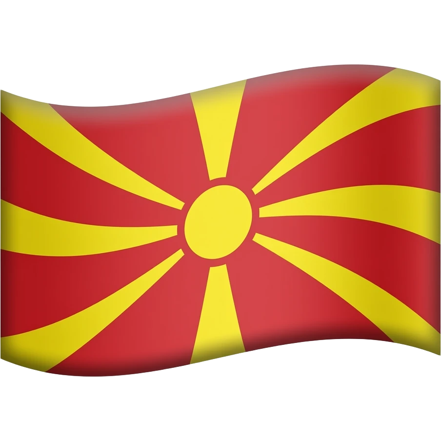 پرچم مقدونی emoji