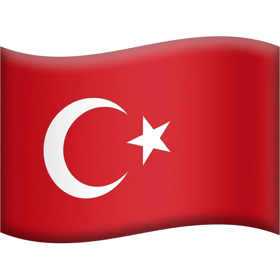 Türkiye  bayrak emoji yap emoji