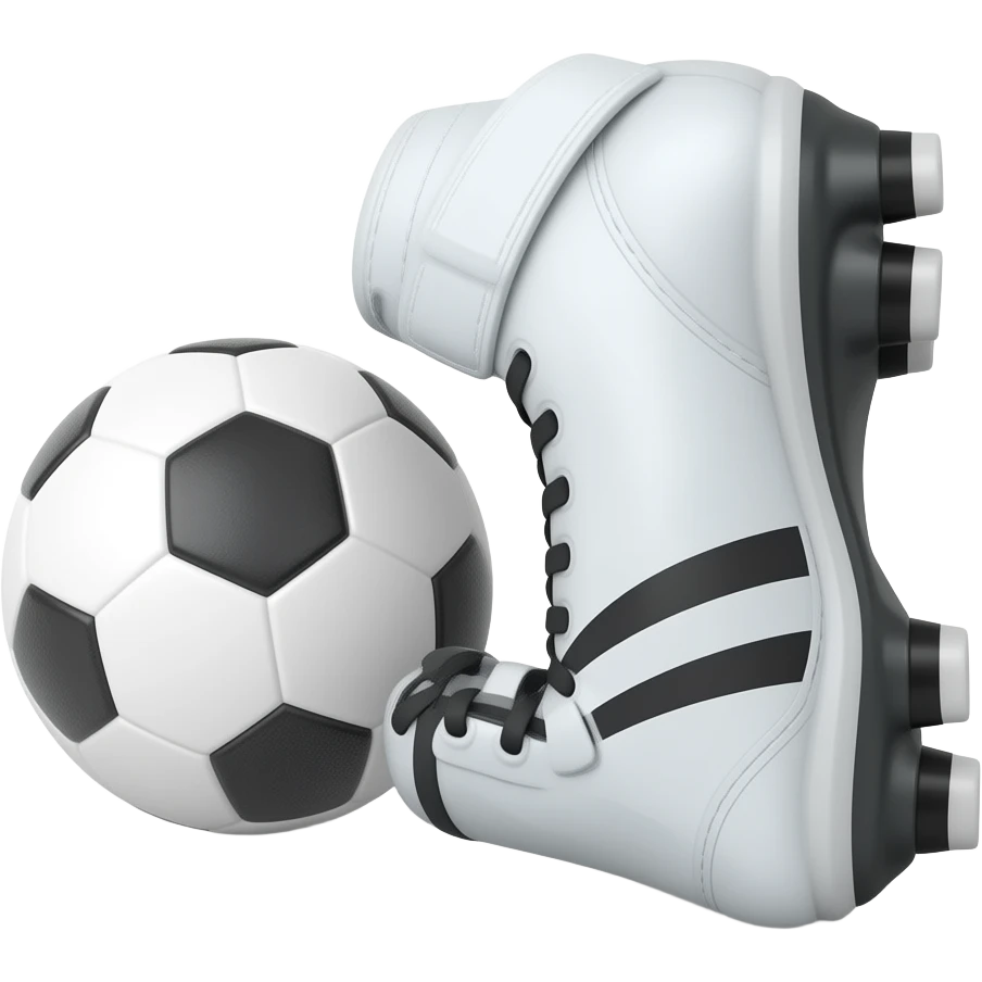 Soccer boots emoji