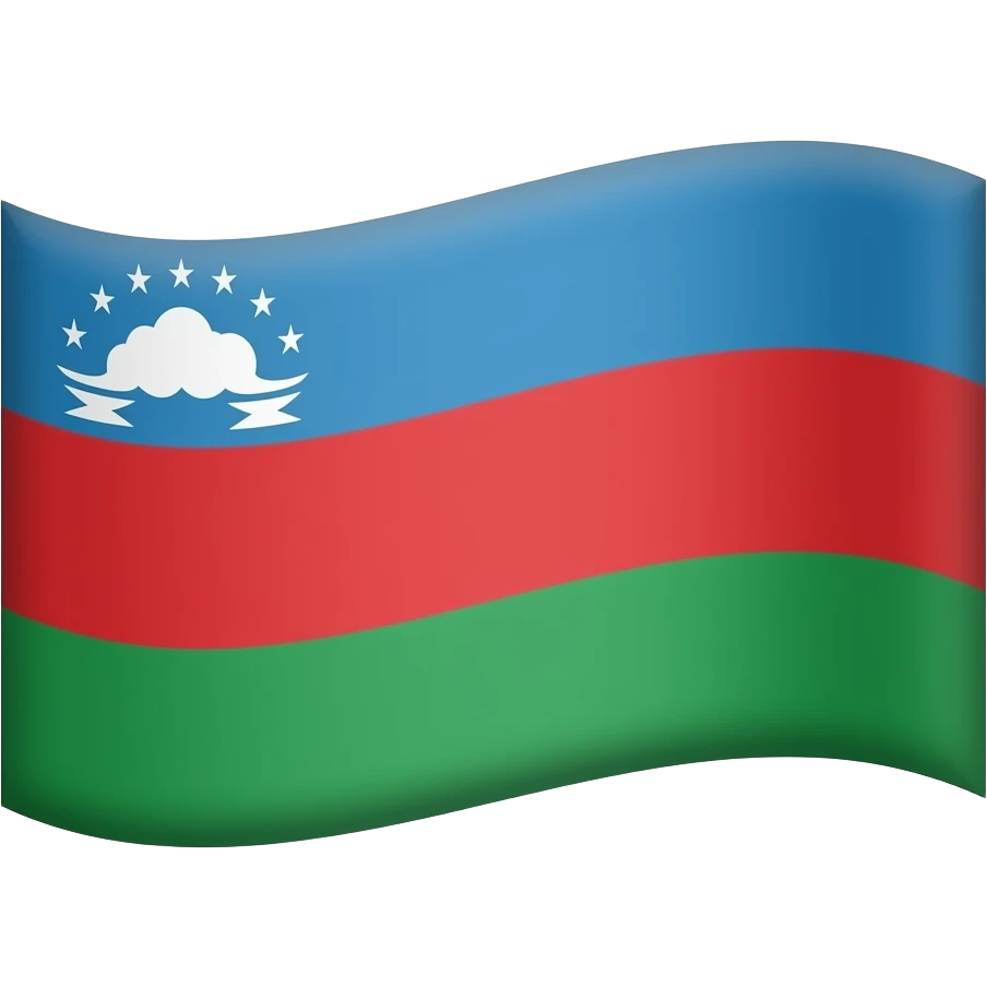 Dagestan flag emoji
