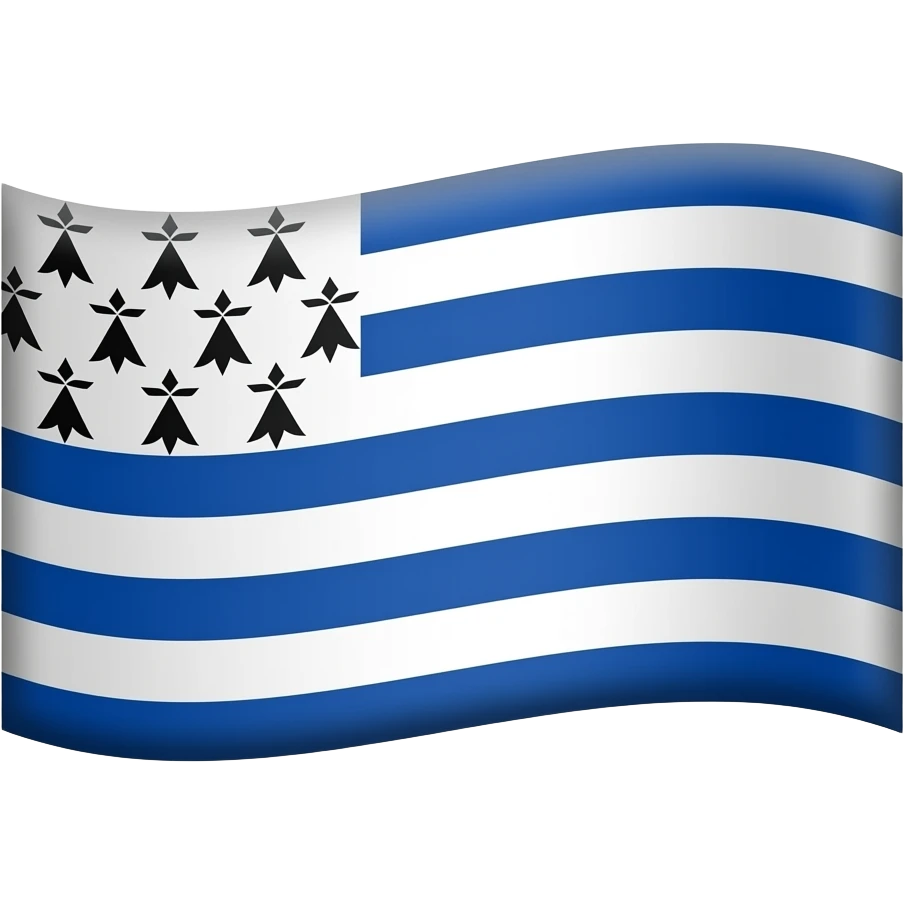Drapeau breton emoji